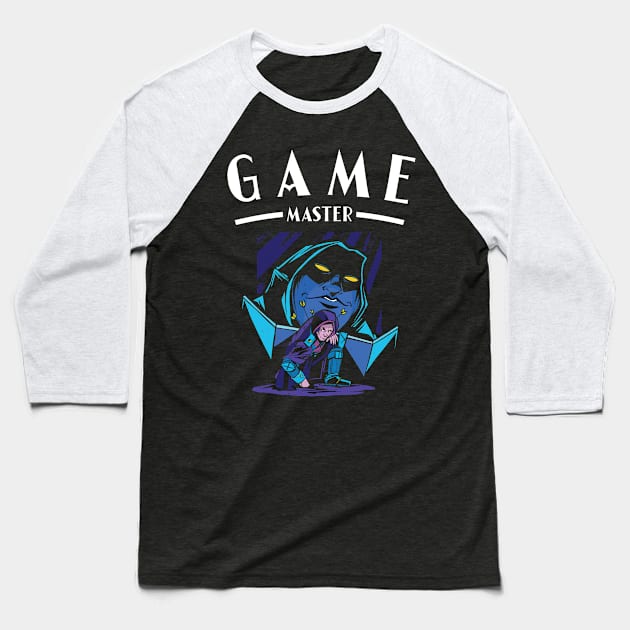 Game Master Hobby Baseball T-Shirt by BlueTodyArt